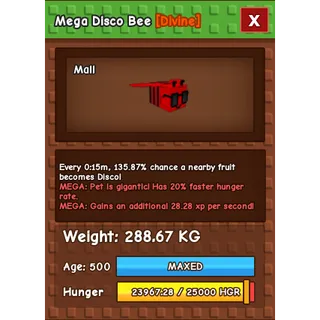 HUGE DISCO BEE MEGA