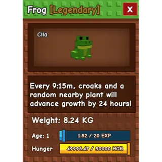 TITANIC FROG GROW A GARDEN 