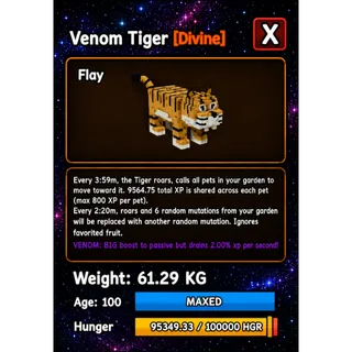 HUGE TIGER VENOM