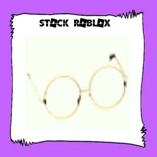 Gold Circle Glasses