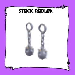 Ball and Chain Earrings