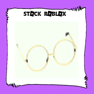 Gold Circle Glasses