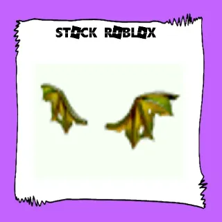 Halloween Green Zombie Bat Wings