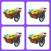 4x Flower Cart Stroller