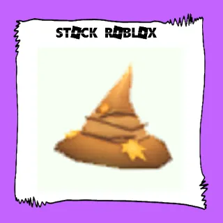 Eco Brown Earth-Wizard Hat