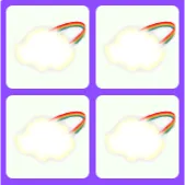 4x Rainbow Stroller