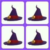4x Witch Hat