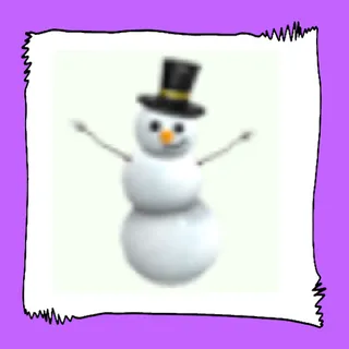 Snowman plush
