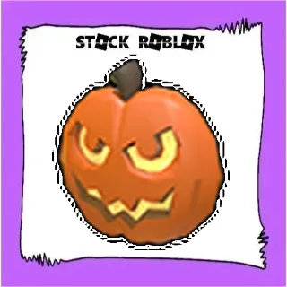 Halloween Orange Pumpkin Flying Disc