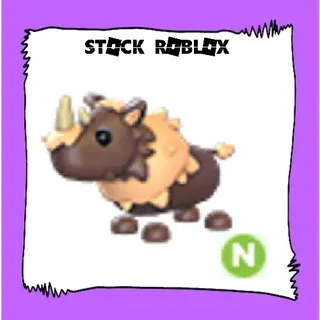 Neon Wooly Rhino