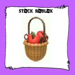 Eco Red Apple Basket Hat