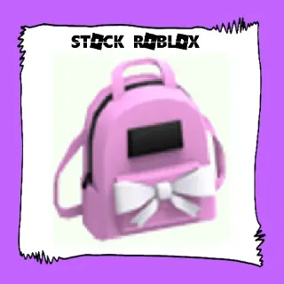 Pink Designer Backpack