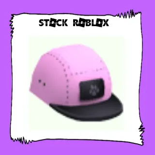 Pink 5 Panel Cap