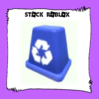 Eco Blue Recycling Bin Hat