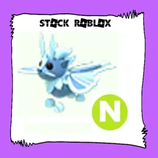 Neon Ice Moth Dragon