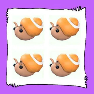 4x Trapdoor Snail