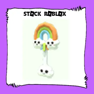 Clouds & Rainbow Rattle