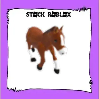 Horse plush