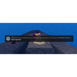 GILGAMESH SET with F move💚💚💚