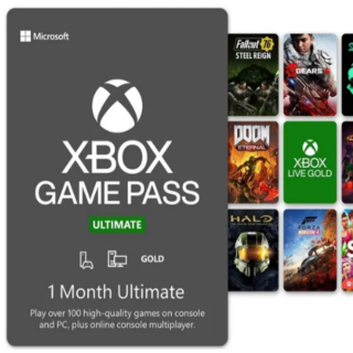 1 Month Xbox Game Pass Ultimate Xbox One / PC (US) (Non - Stackable)