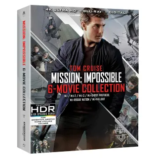 Mission: Impossible - 6 Movie Collection 4K UHD iTunes/Fandango