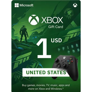 Xbox 1 USD Gift Card - USA / Instant delivery
