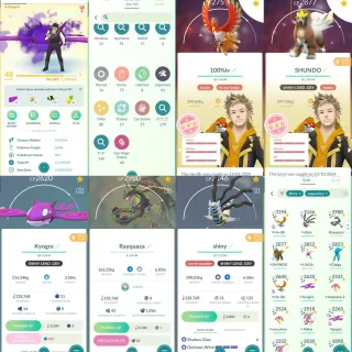 G247] LEVEL 48 STACKED ACCOUNT  I 80 SHINY I 91 LEGENDARY I NAME CHANGE AVAILABLE I INSTANT ACCESS 