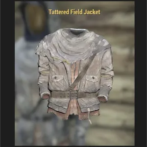 Tattered field jacket