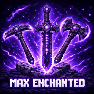 🟣 MAX Netherite Tools Kit | DonutSMP 🟣