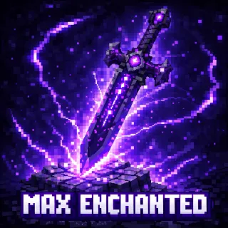 🟣 MAX Netherite Sword | DonutSMP 🟣