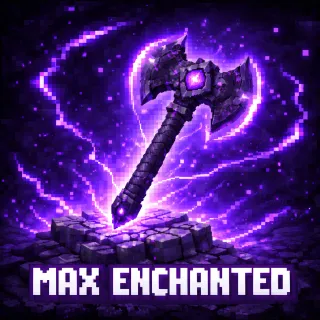 🟣 MAX Netherite Axe | DonutSMP 🟣