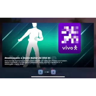 BAILA CODE (NEW EMOTE) - PC EPIC GAMES - GLOBAL - VINI JR EMOTE