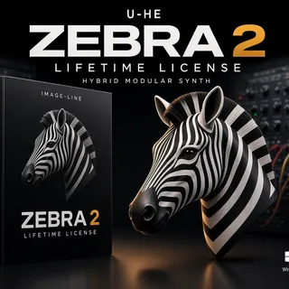 u-he Zebra 2 Lifetime License | VST Synth Windows macOS | Genuine Key