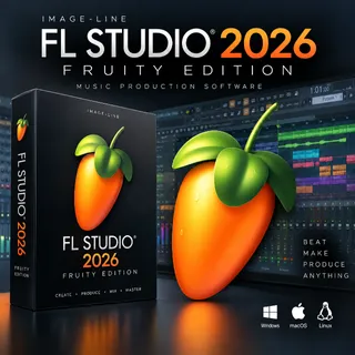 FL STUDIO 2026 FRUITY EDITION [LICSENSE] LIFETIME | MAC & WIN
