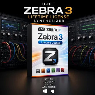 u-he Zebra 3 | VST Synth windows/mac | Lifetime License