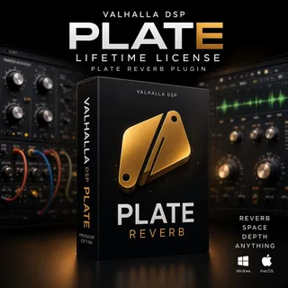 Valhalla DSP Plate | Reverb Plugin windows/mac | Lifetime License