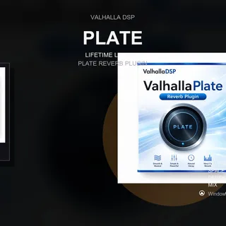 Valhalla DSP Plate | Reverb Plugin Windows macOS | Lifetime License