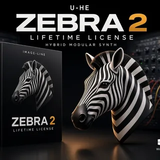 u-he Zebra 2 Lifetime License | VST Synth Windows macOS | Genuine Key