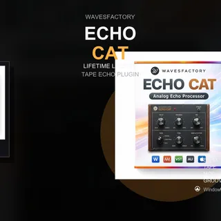 Wavesfactory Echo Cat | Delay Plugin Windows macOS | Official License