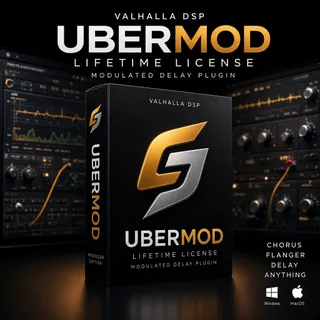 Valhalla DSP UberMod | Delay Plugin windows/mac | Lifetime License