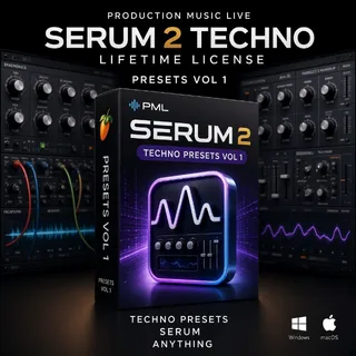 PML Serum 2 Techno Presets Vol 1 | Preset Pack windows/mac | License