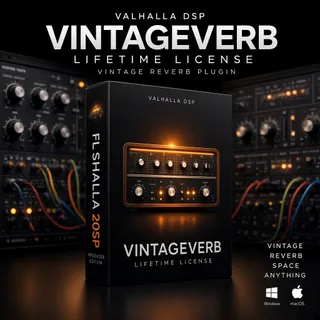 Valhalla DSP VintageVerb | Reverb Plugin Windows macOS | Lifetime License