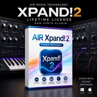 AIR Xpand!2 | ROM Synth windows/mac | iLok Key