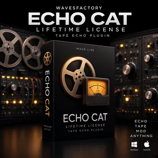 Wavesfactory Echo Cat | Delay Plugin Windows macOS | Official License