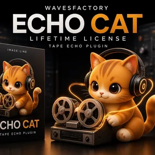 Wavesfactory Echo Cat | Delay Plugin Windows macOS | Official License
