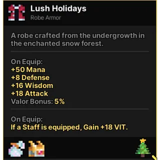 LUSH HOLIDAYS ROBE PIXEL QUEST