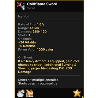 COLDFLAME PIXEL QUEST