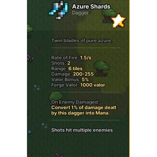 AZURE SHARDS PIXEL QUEST