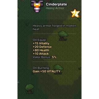 CINDERPLATE PIXEL QUEST