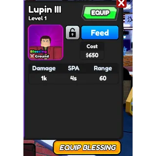 Lupin III (all stars tower defense)